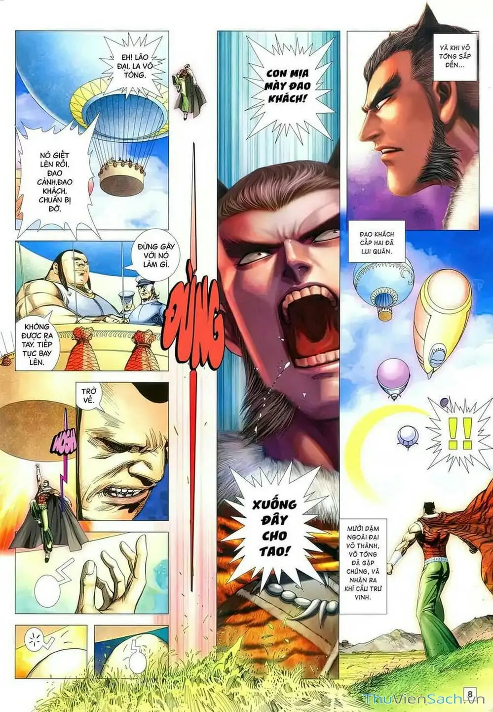 Truyện Tranh Võ Thần 108 trang 2