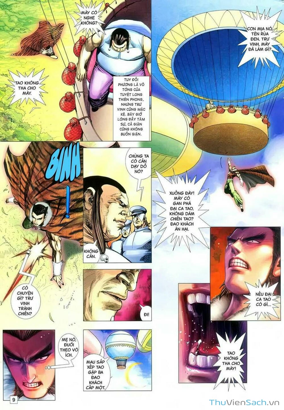 Truyện Tranh Võ Thần 108 trang 2