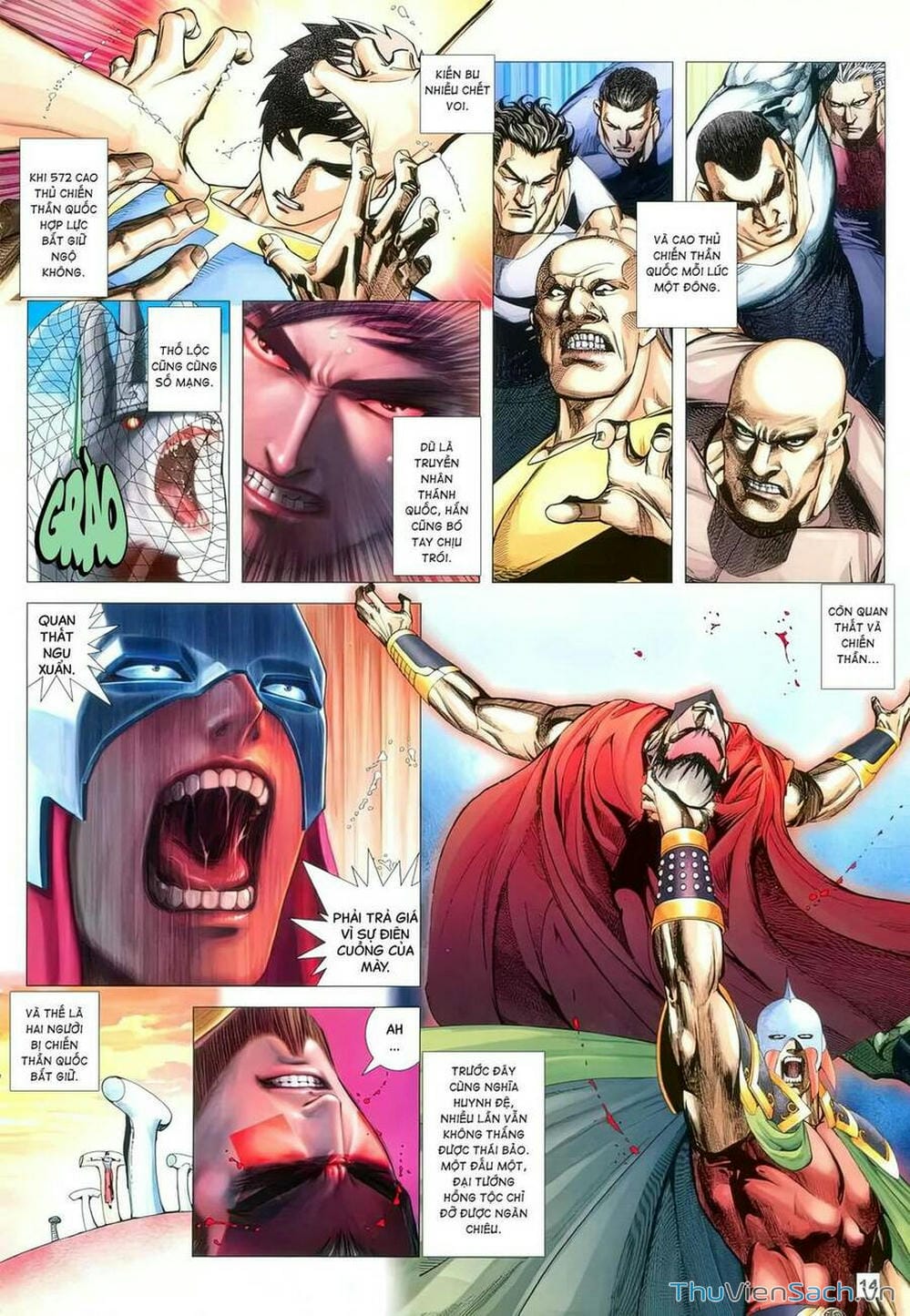 Truyện Tranh Võ Thần 108 trang 2