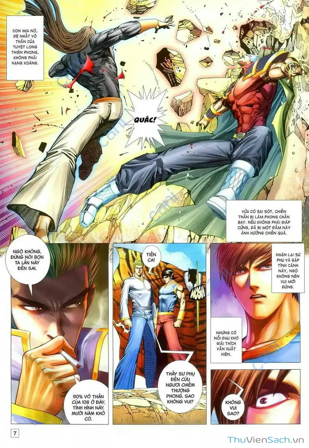 Truyện Tranh Võ Thần 108 trang 2