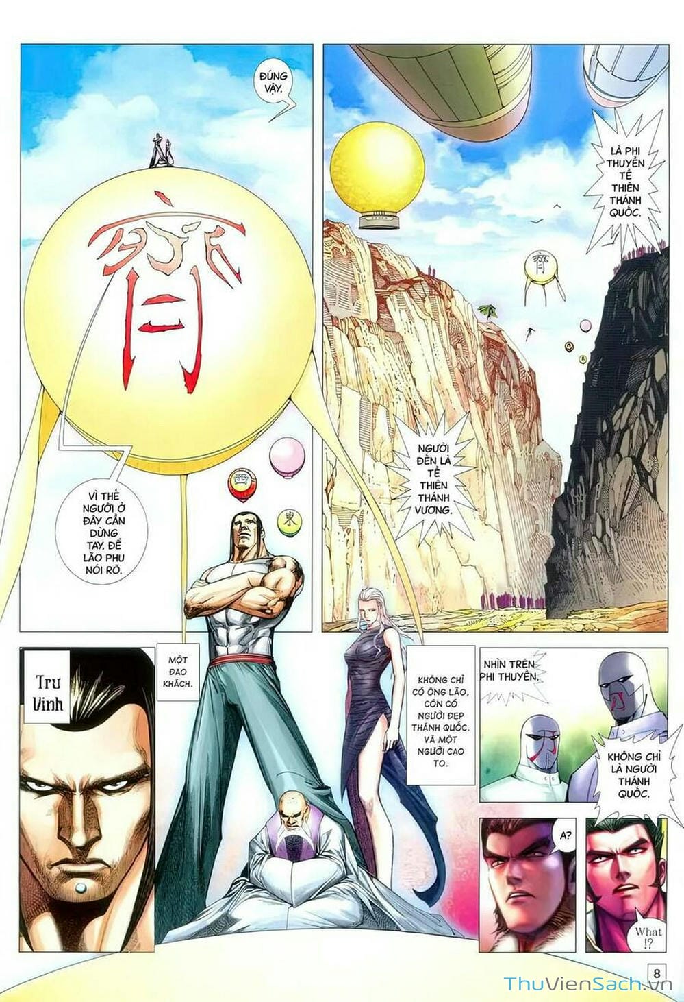Truyện Tranh Võ Thần 108 trang 2