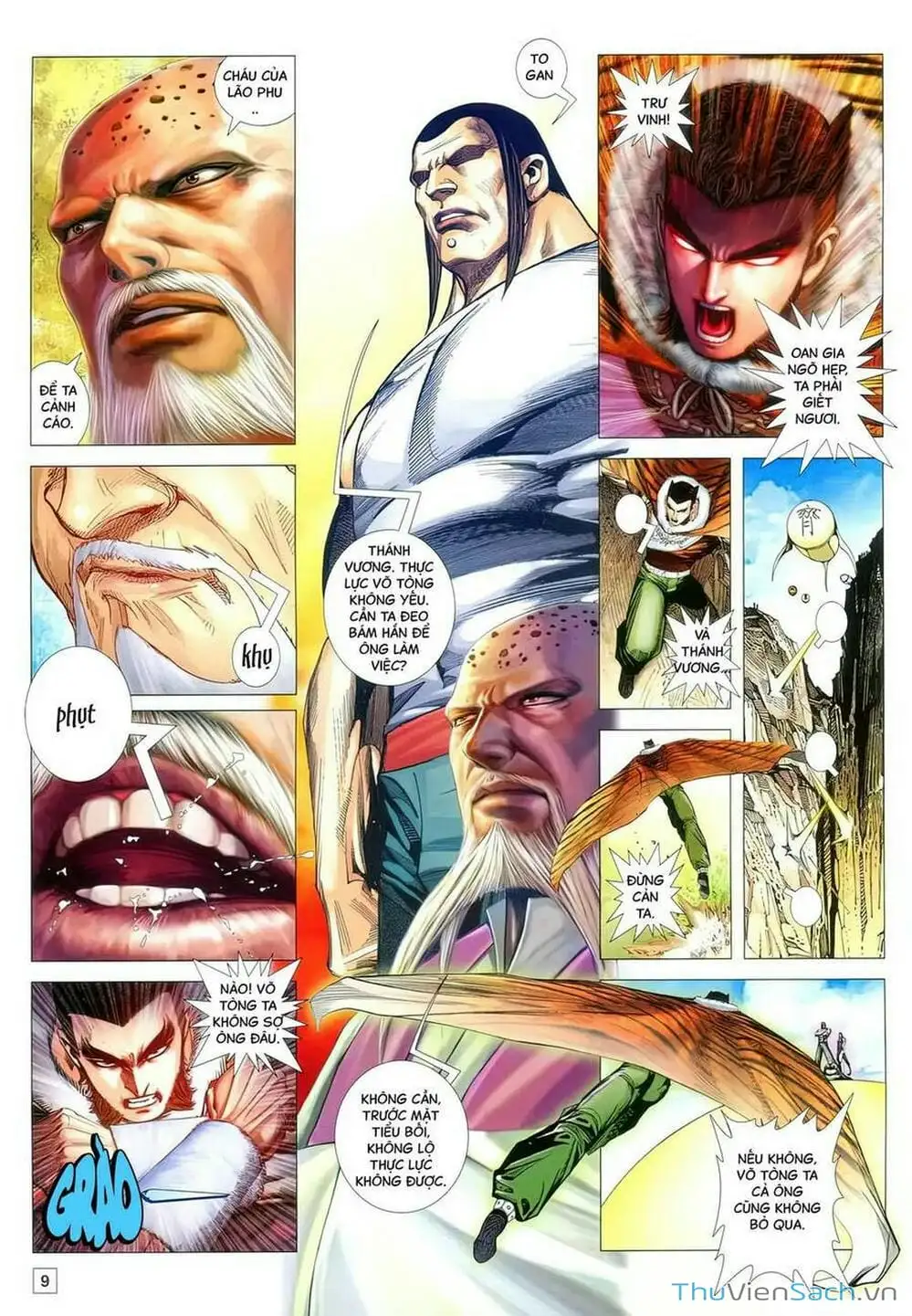 Truyện Tranh Võ Thần 108 trang 2