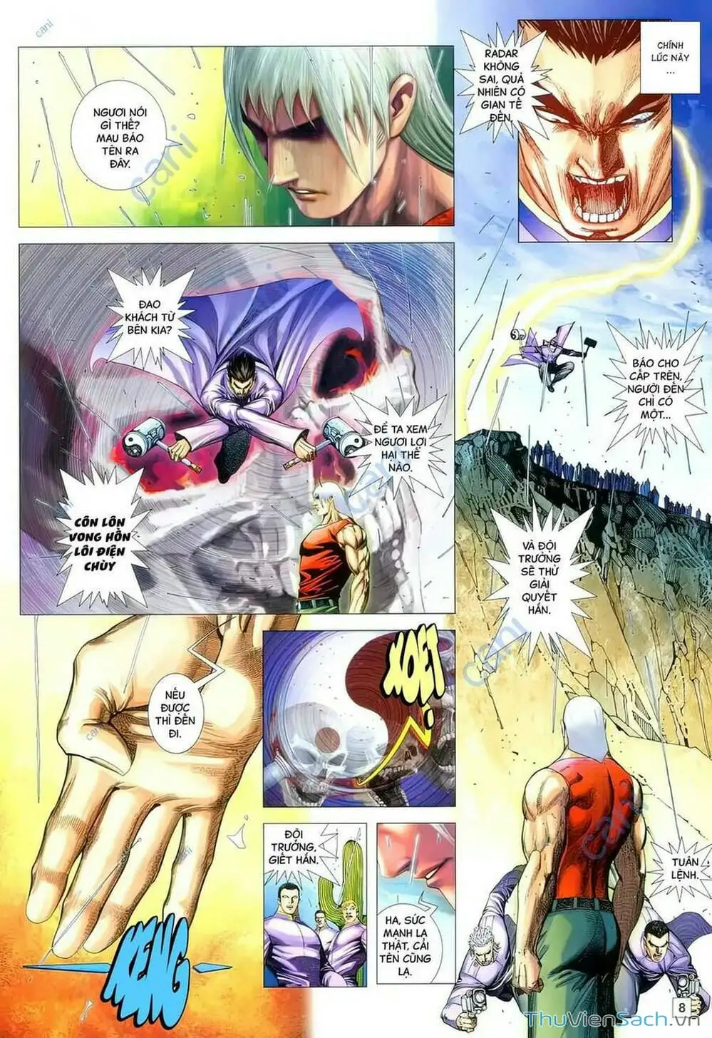 Truyện Tranh Võ Thần 108 trang 2