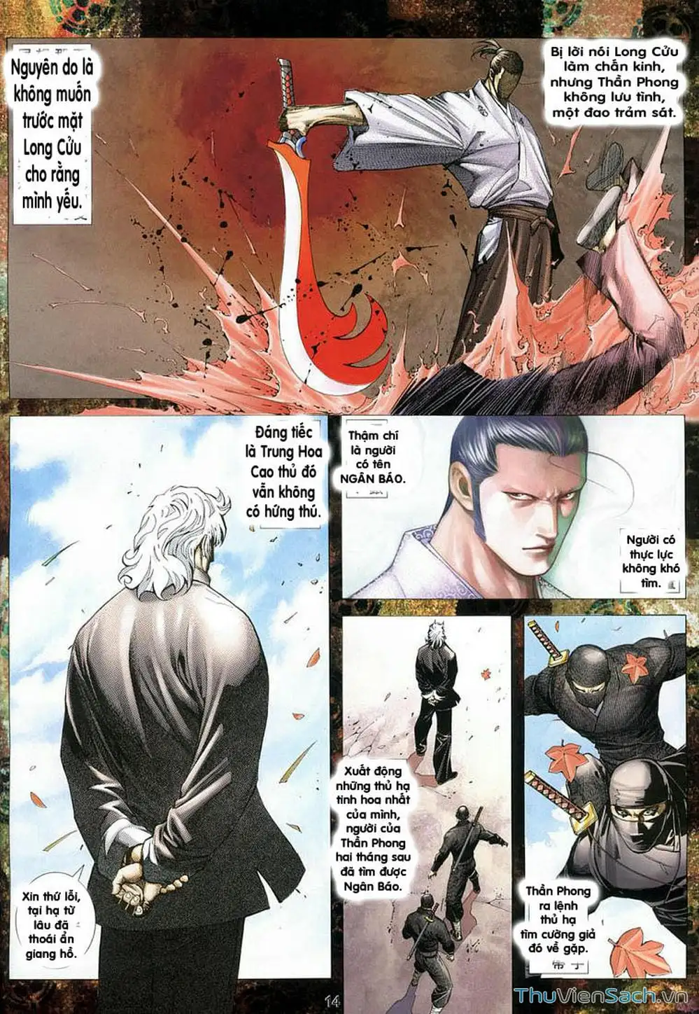 Truyện Tranh Võ Thần Ngoại Truyện trang 2