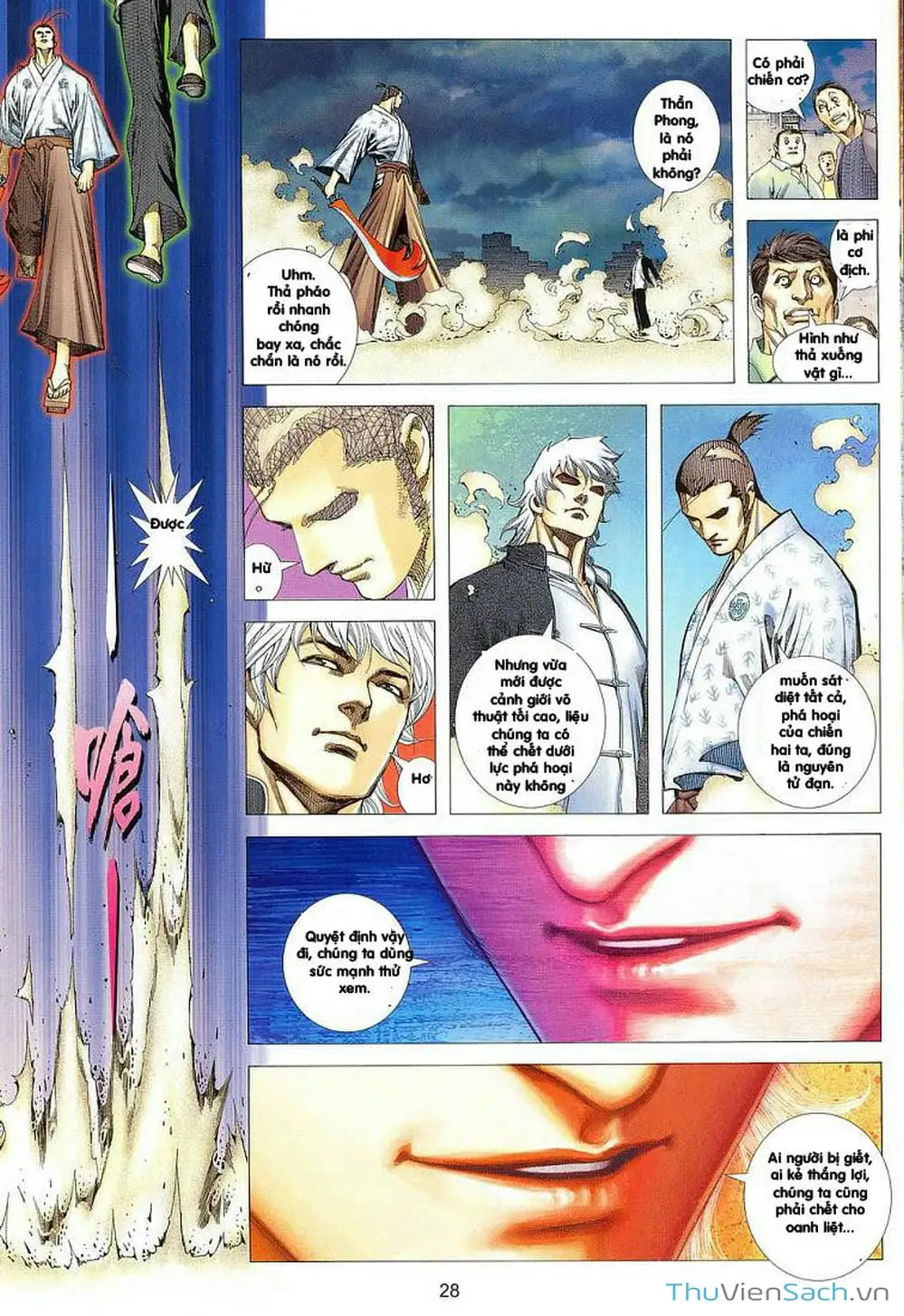 Truyện Tranh Võ Thần Ngoại Truyện trang 2