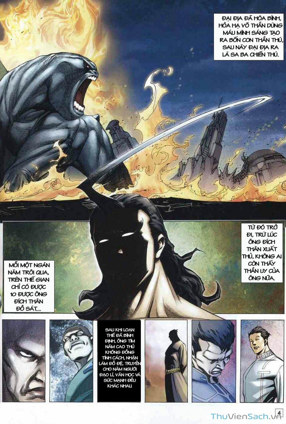 Truyện Tranh Võ Thần Ngoại Truyện trang 2