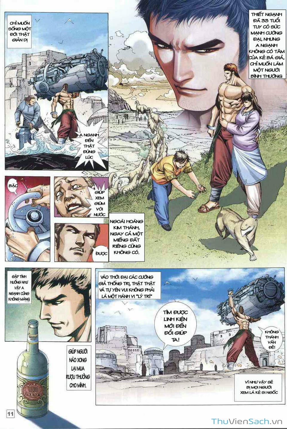 Truyện Tranh Võ Thần Ngoại Truyện trang 2