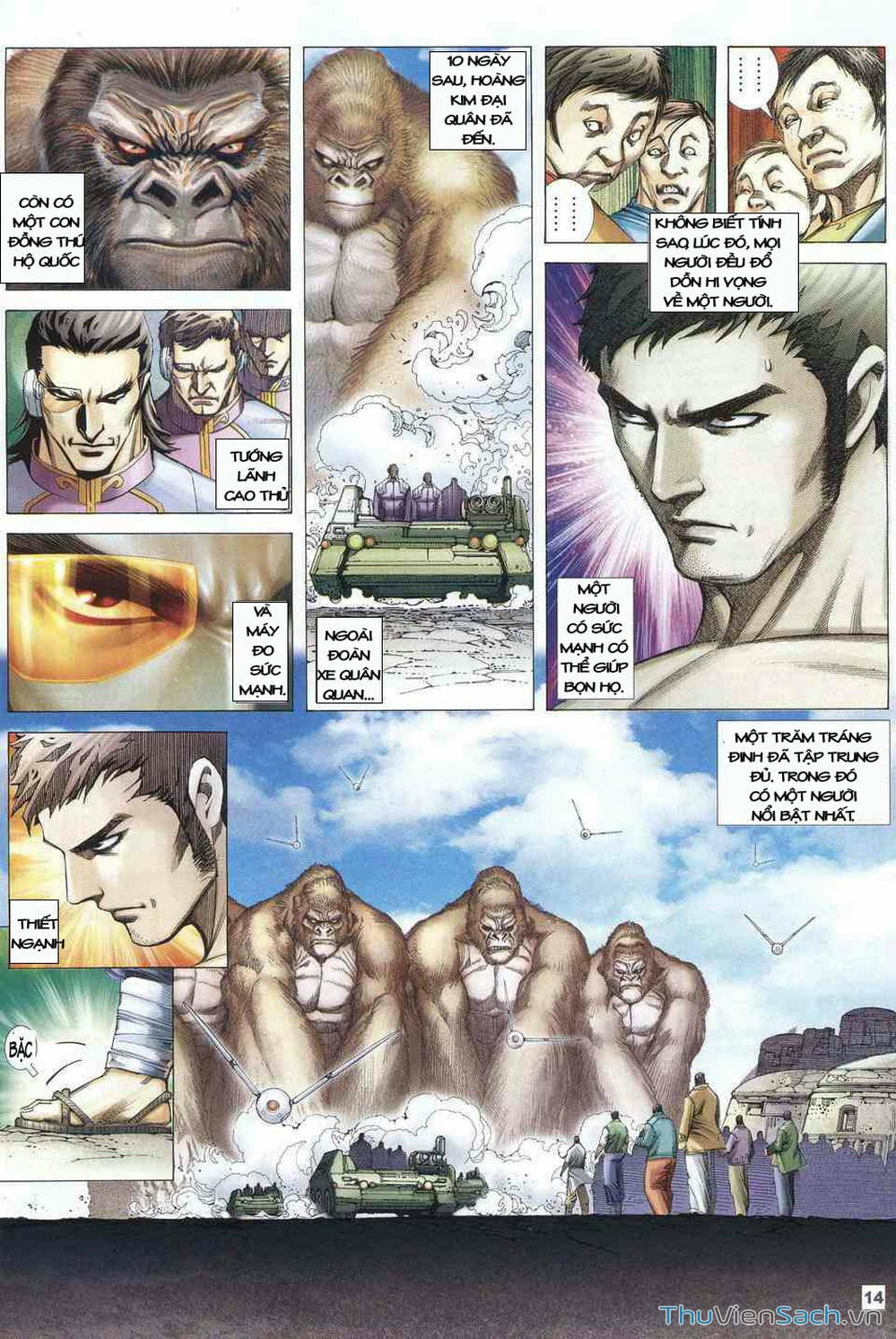 Truyện Tranh Võ Thần Ngoại Truyện trang 2