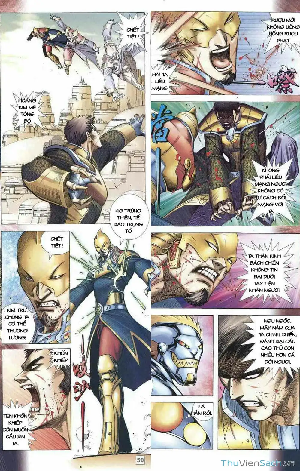 Truyện Tranh Võ Thần Ngoại Truyện trang 2