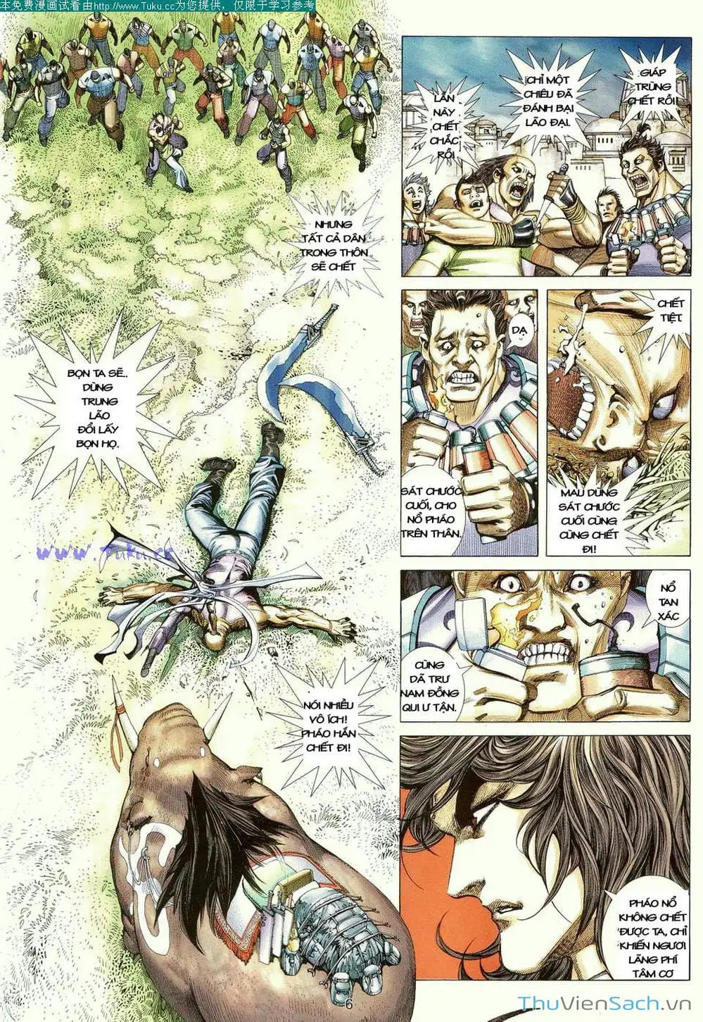 Truyện Tranh Võ Thần Ngoại Truyện trang 2