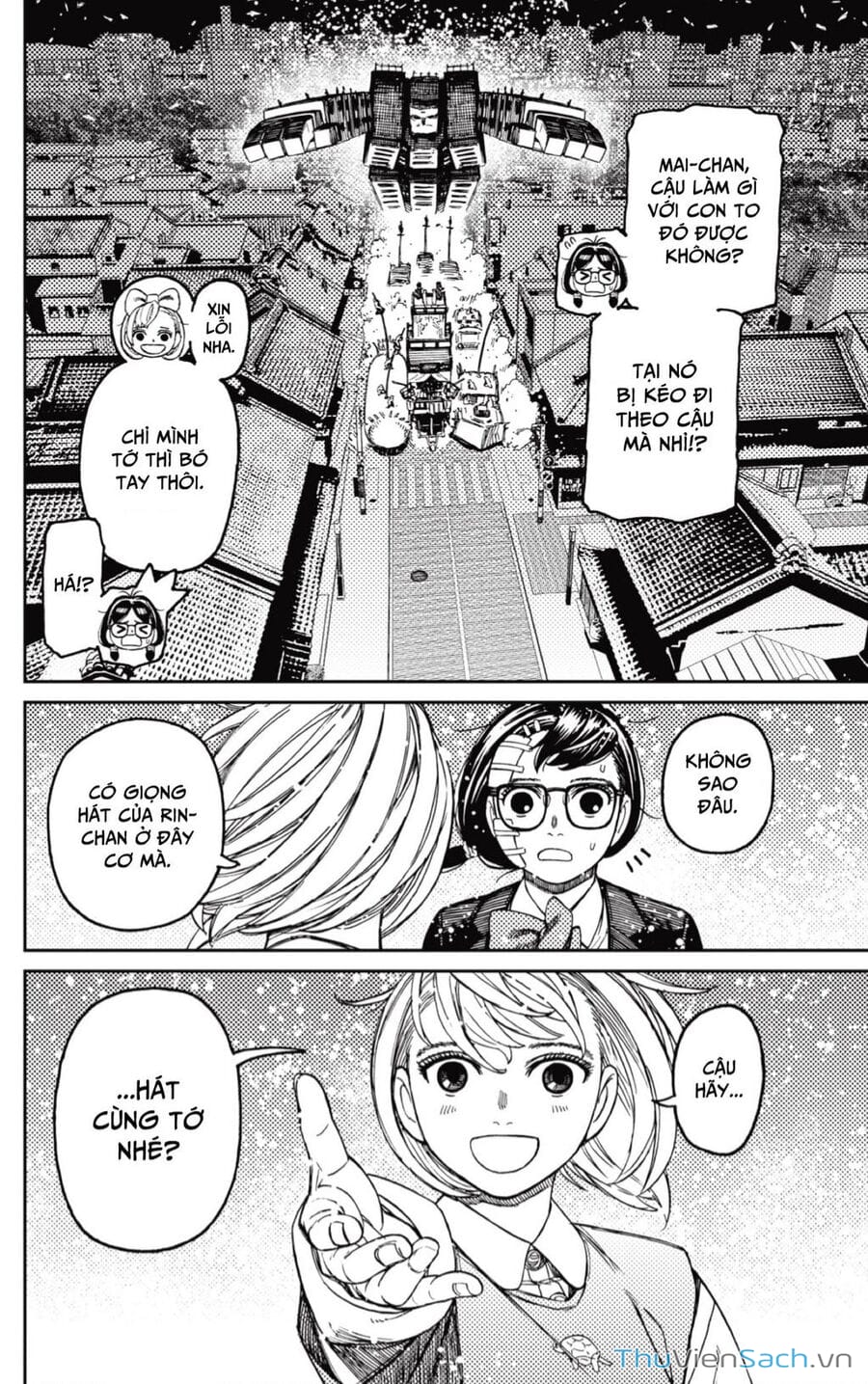 Truyện Tranh Vũ Trang Siêu Nhiên - Dandadan trang 6