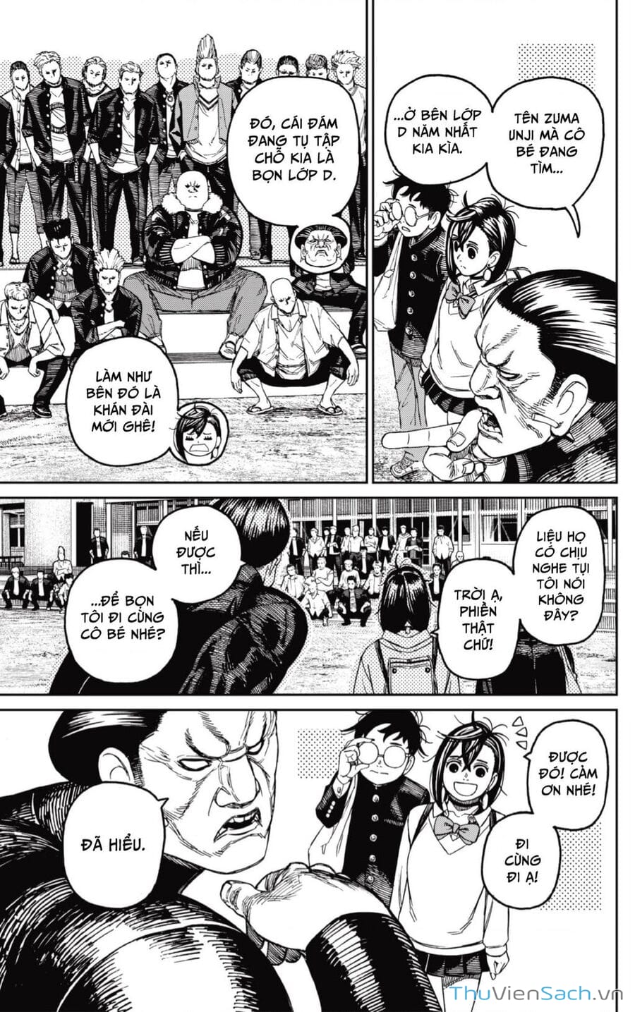 Truyện Tranh Vũ Trang Siêu Nhiên - Dandadan trang 6