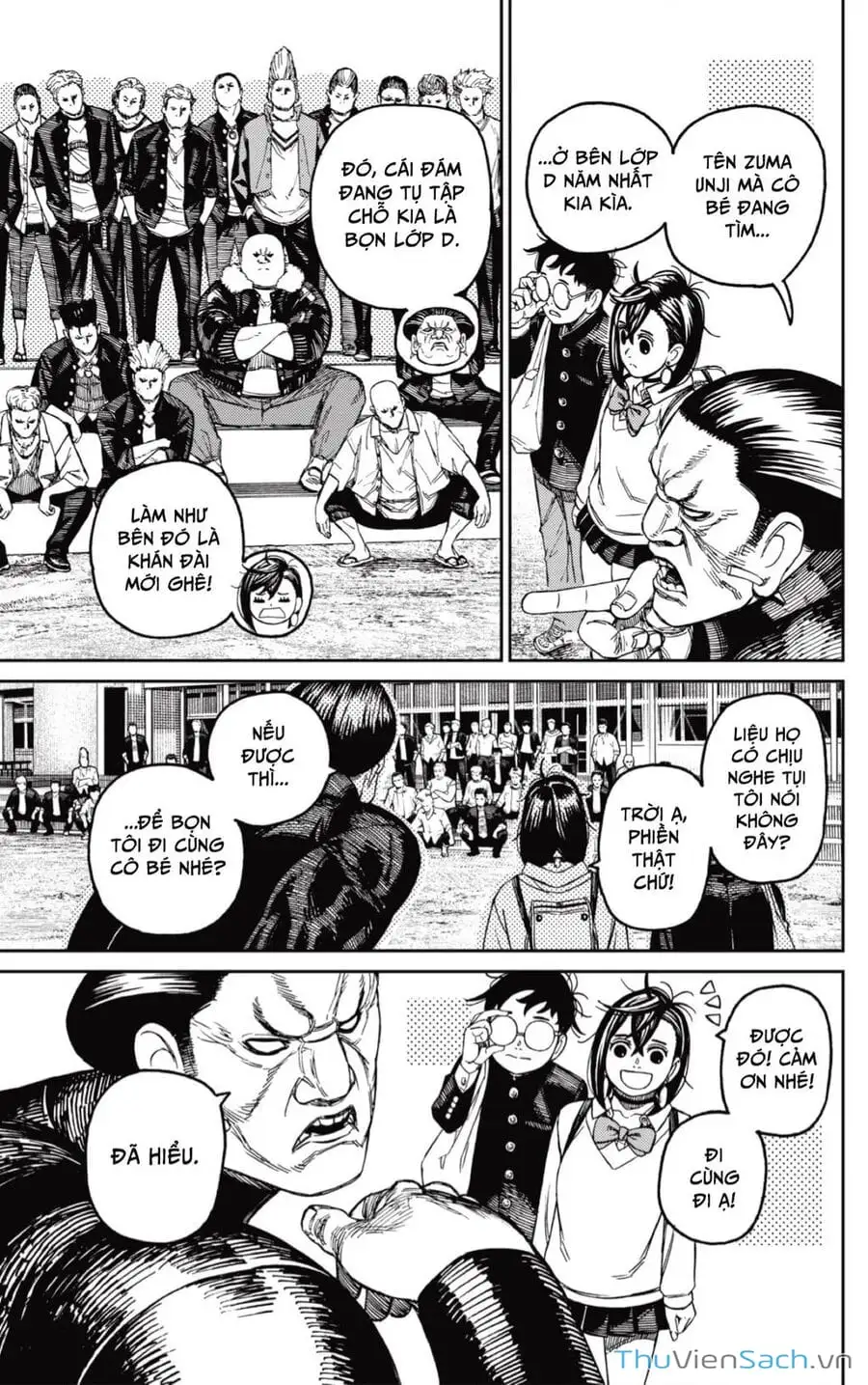 Truyện Tranh Vũ Trang Siêu Nhiên - Dandadan trang 6