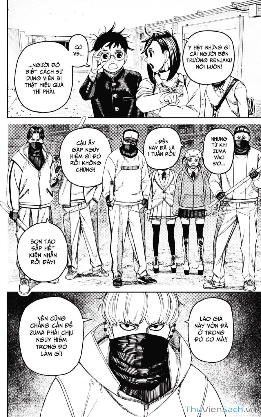 Truyện Tranh Vũ Trang Siêu Nhiên - Dandadan trang 6