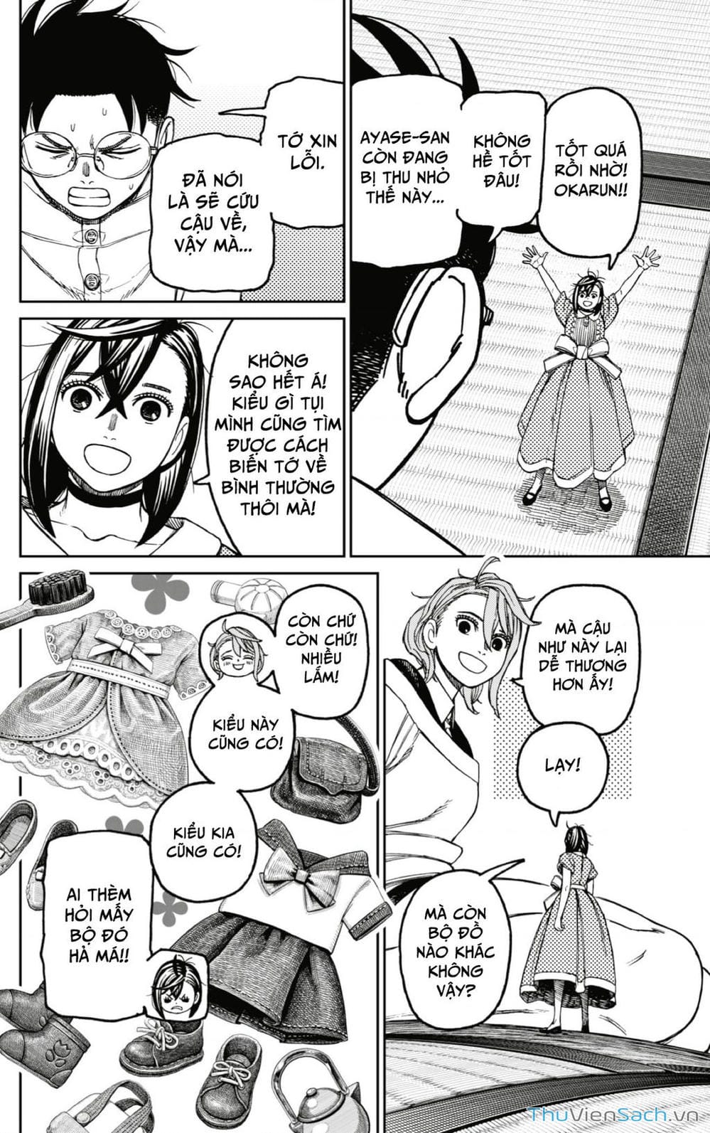 Truyện Tranh Vũ Trang Siêu Nhiên - Dandadan trang 6