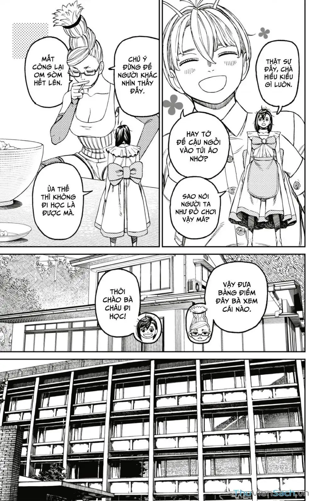 Truyện Tranh Vũ Trang Siêu Nhiên - Dandadan trang 6