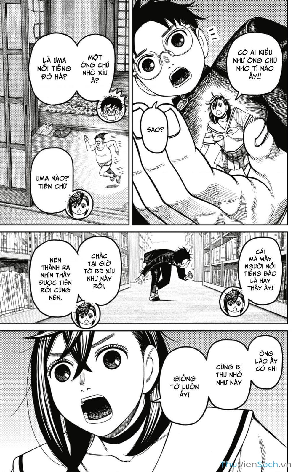Truyện Tranh Vũ Trang Siêu Nhiên - Dandadan trang 6