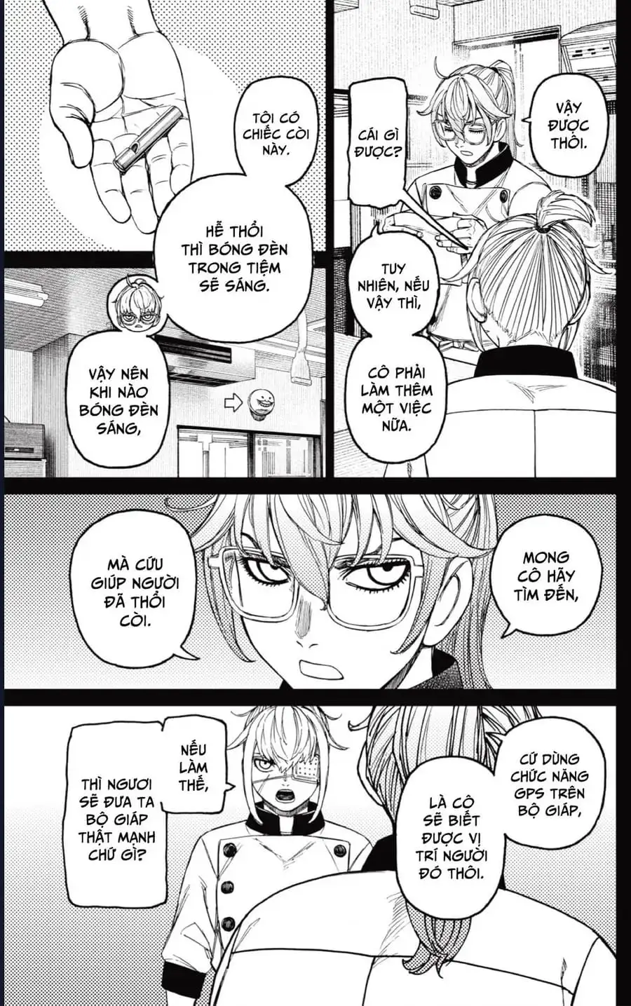 Truyện Tranh Vũ Trang Siêu Nhiên - Dandadan trang 6