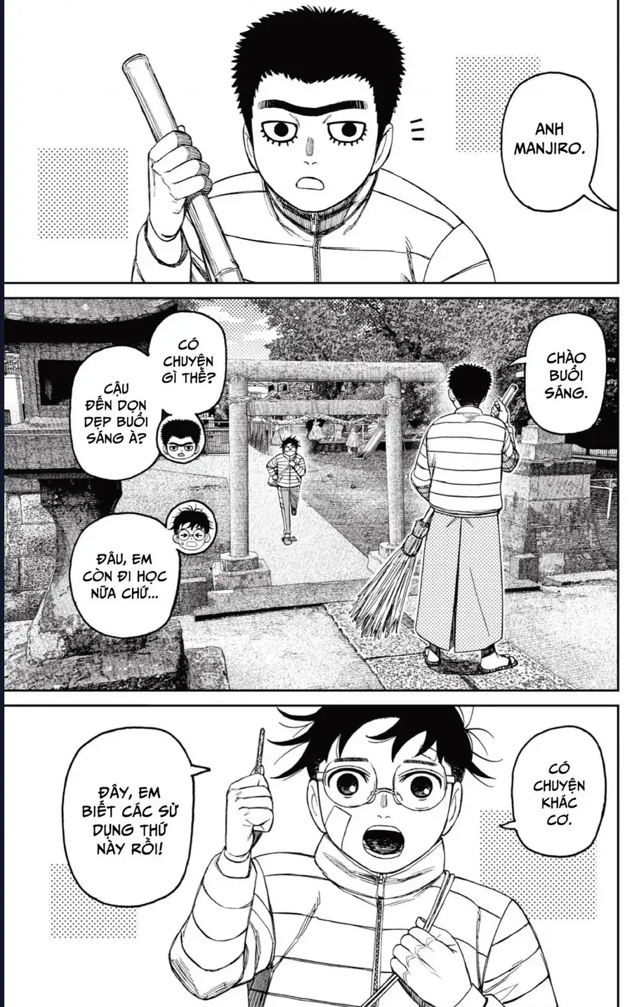 Truyện Tranh Vũ Trang Siêu Nhiên - Dandadan trang 6