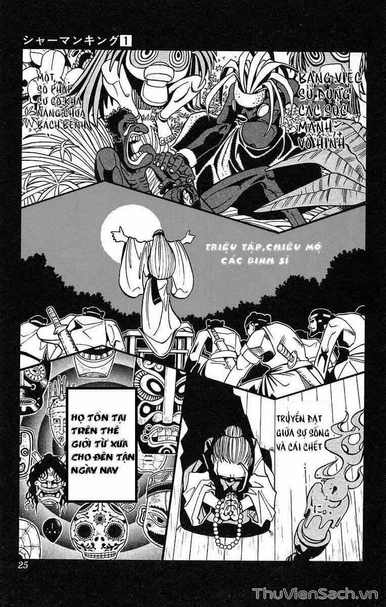 Truyện Tranh Vua Pháp Thuật - Shaman King trang 5