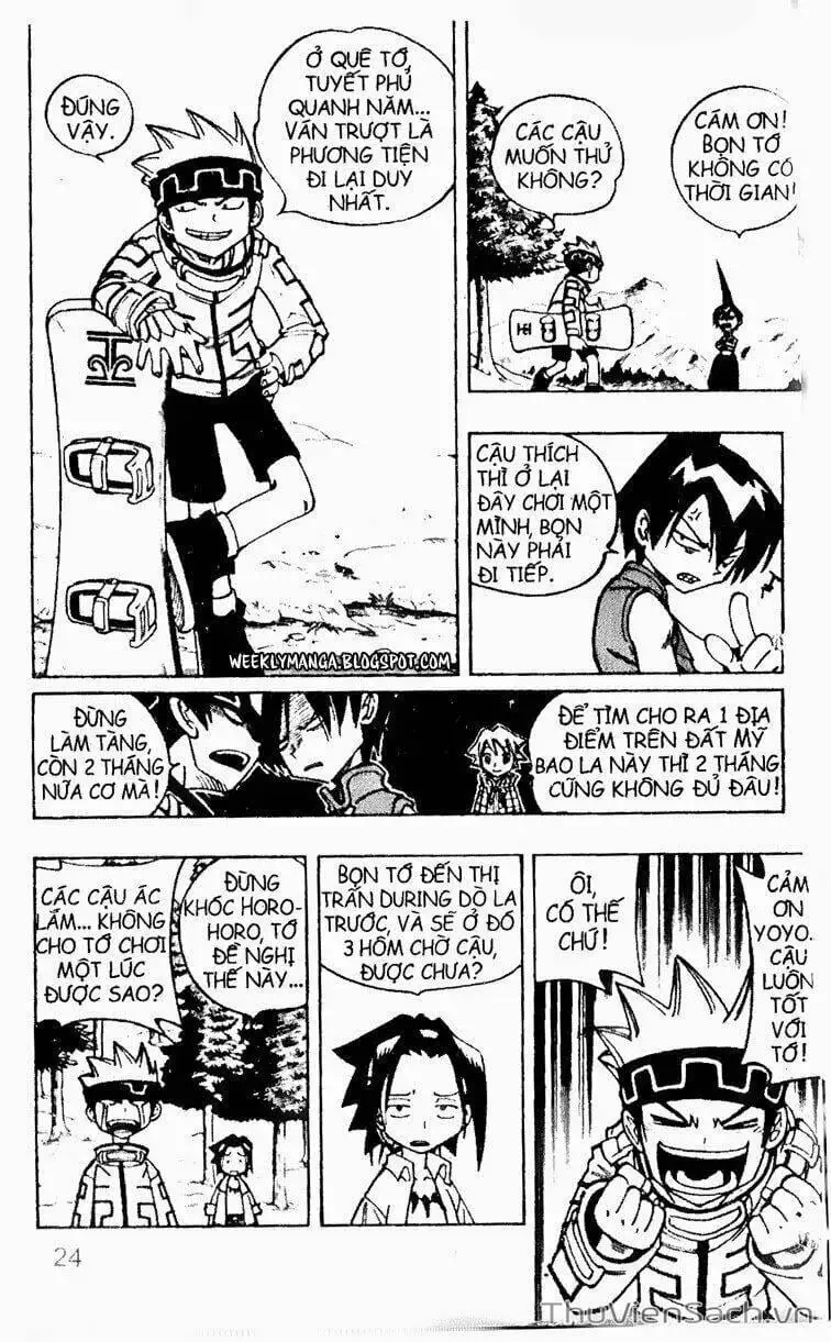 Truyện Tranh Vua Pháp Thuật - Shaman King trang 5