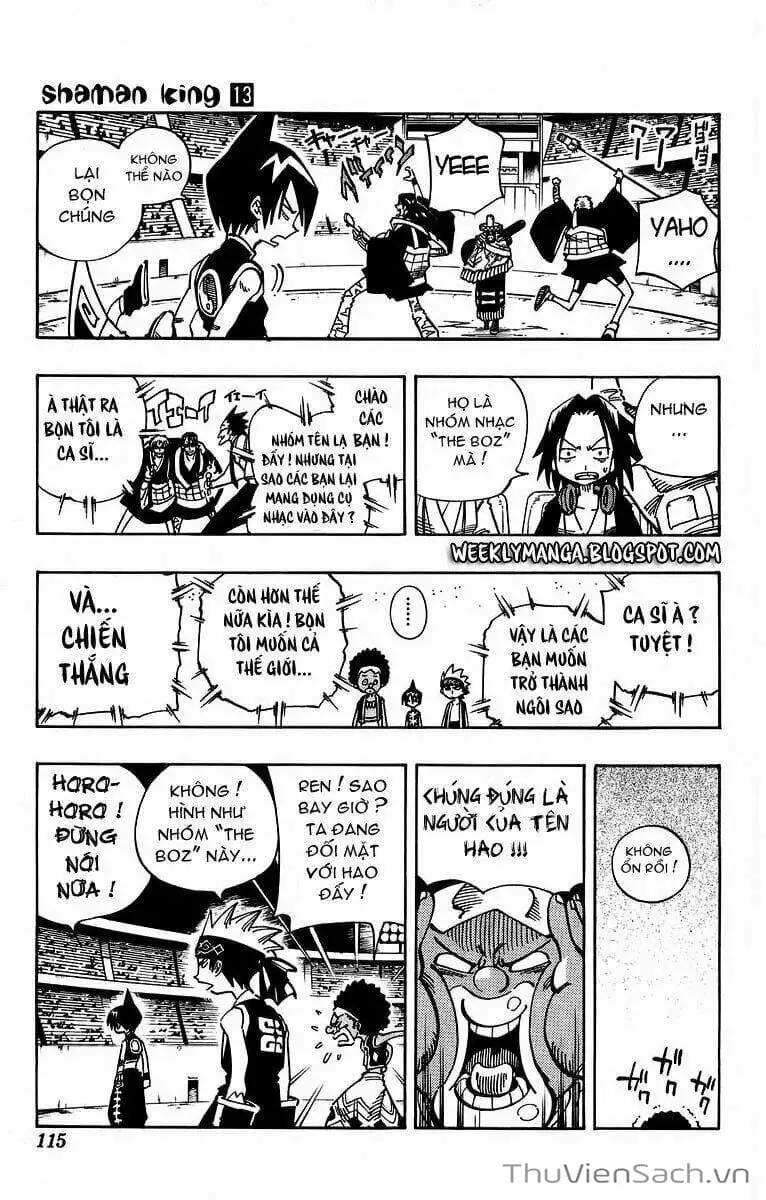 Truyện Tranh Vua Pháp Thuật - Shaman King trang 5