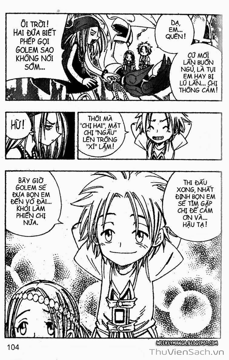 Truyện Tranh Vua Pháp Thuật - Shaman King trang 3129