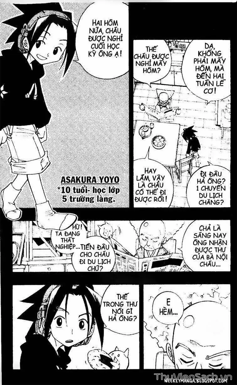 Truyện Tranh Vua Pháp Thuật - Shaman King trang 5
