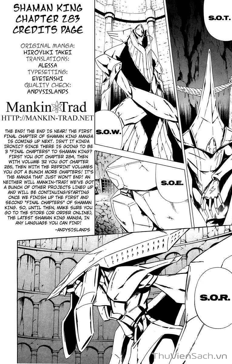 Truyện Tranh Vua Pháp Thuật - Shaman King trang 5478