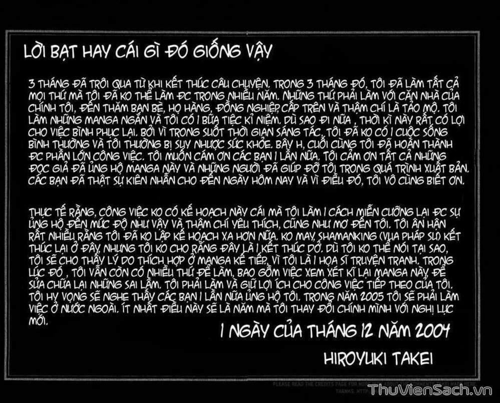 Truyện Tranh Vua Pháp Thuật - Shaman King trang 5