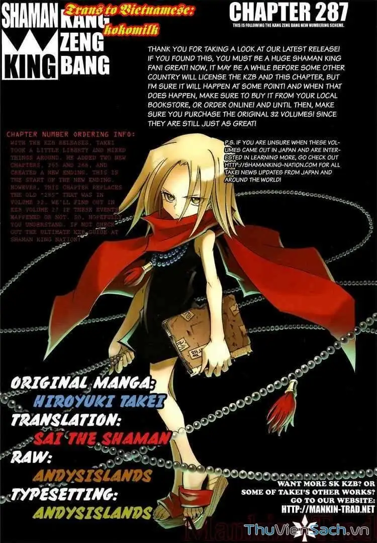Truyện Tranh Vua Pháp Thuật - Shaman King trang 5