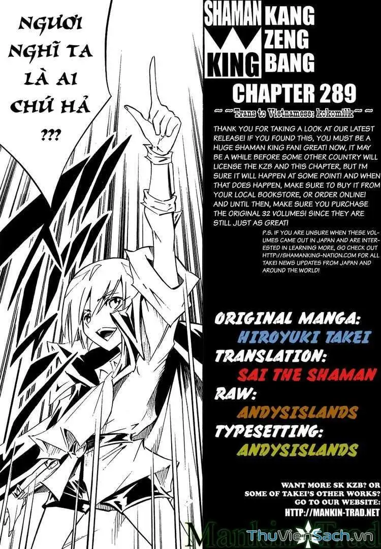 Truyện Tranh Vua Pháp Thuật - Shaman King trang 5