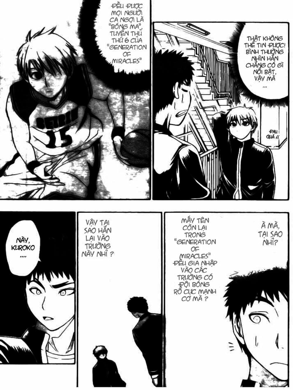 Truyện Tranh Vua Bóng Rổ - Kuroko’s Basketball trang 3