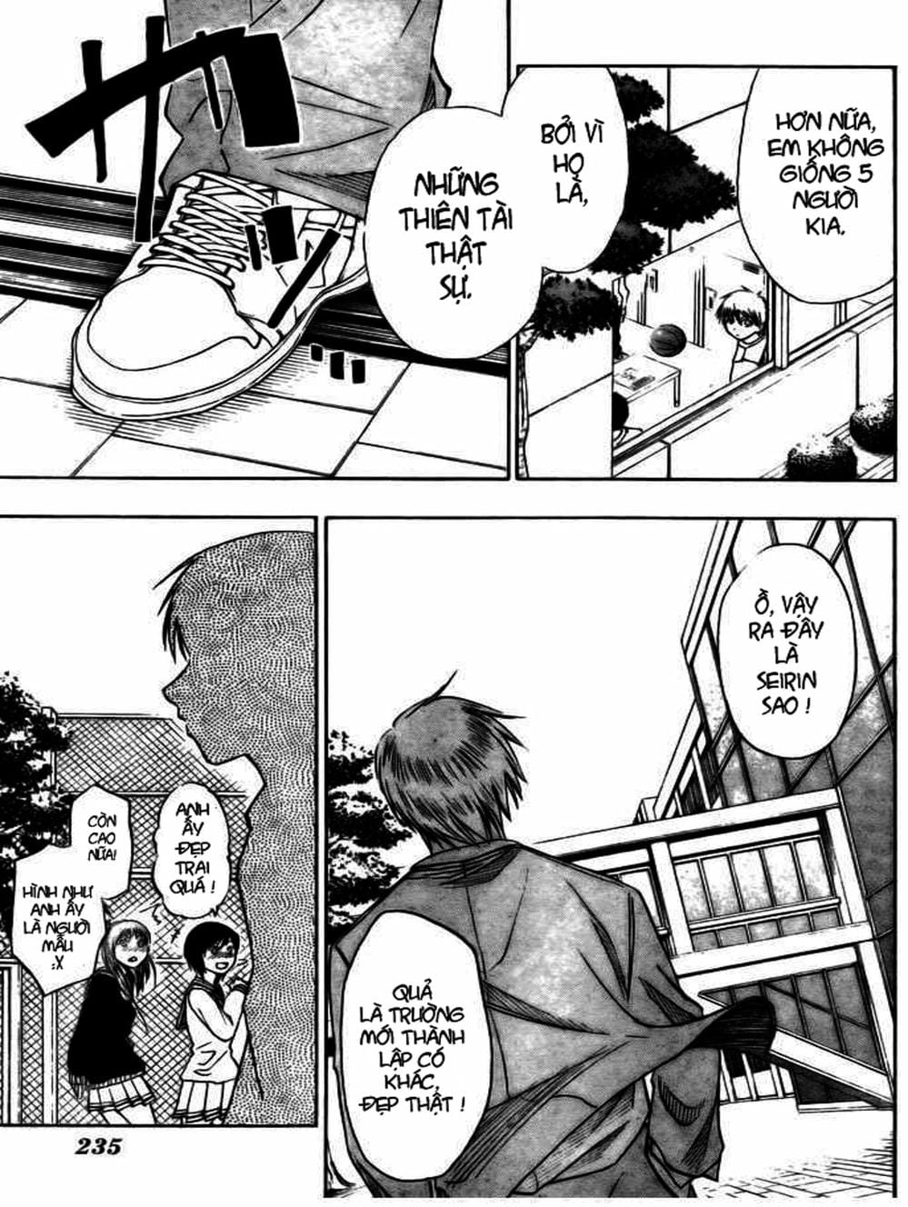 Truyện Tranh Vua Bóng Rổ - Kuroko’s Basketball trang 3