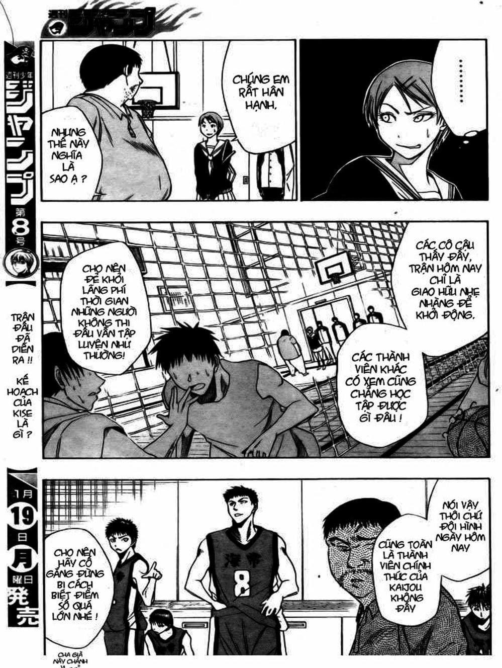 Truyện Tranh Vua Bóng Rổ - Kuroko’s Basketball trang 3