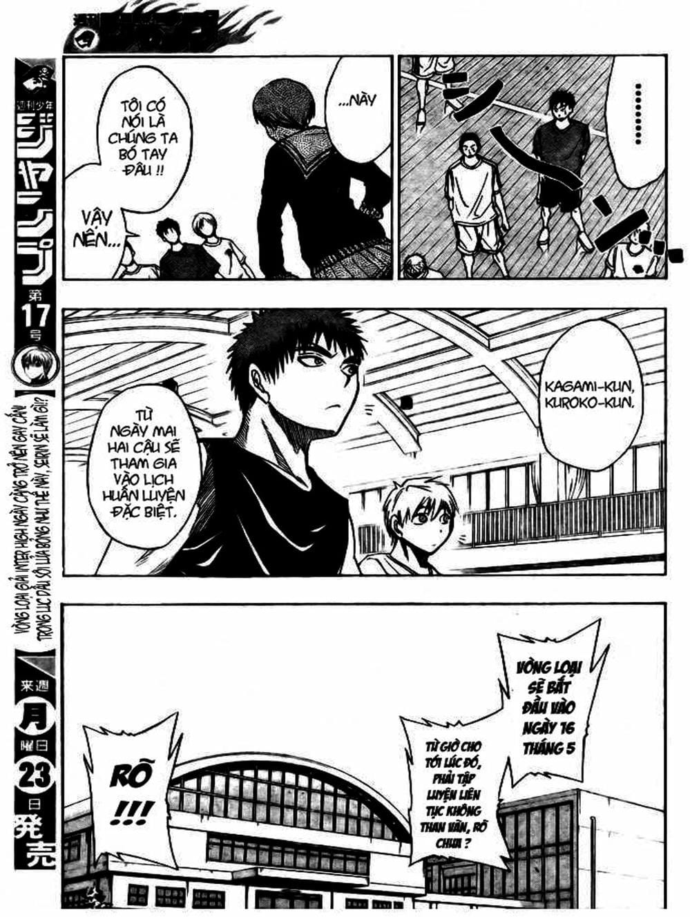 Truyện Tranh Vua Bóng Rổ - Kuroko’s Basketball trang 3