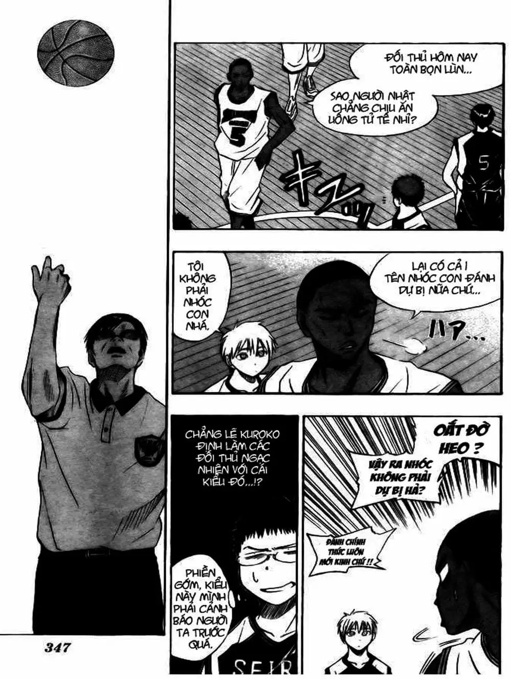 Truyện Tranh Vua Bóng Rổ - Kuroko’s Basketball trang 3