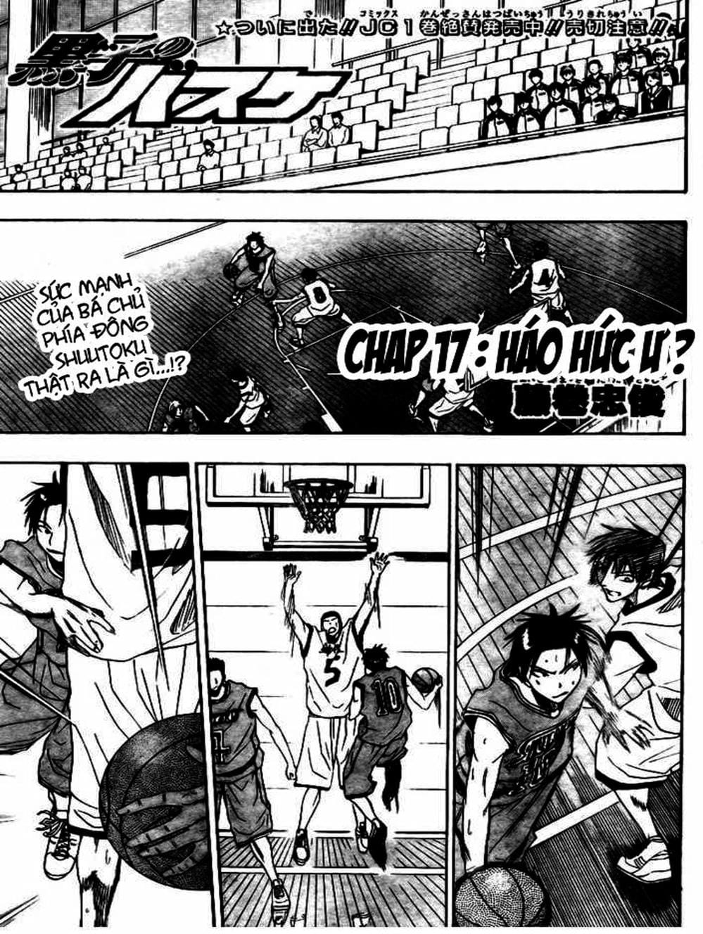 Truyện Tranh Vua Bóng Rổ - Kuroko’s Basketball trang 3