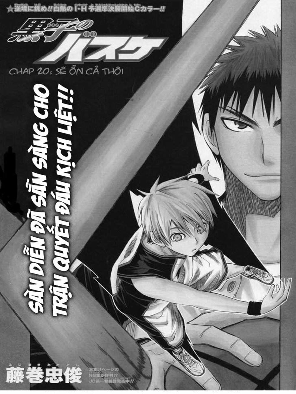 Truyện Tranh Vua Bóng Rổ - Kuroko’s Basketball trang 3