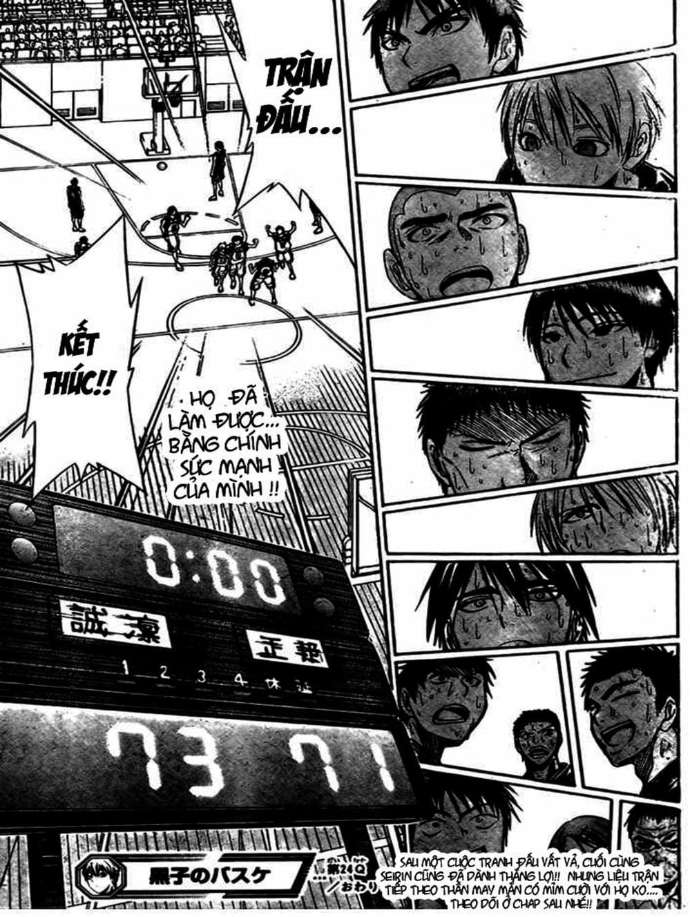 Truyện Tranh Vua Bóng Rổ - Kuroko’s Basketball trang 3
