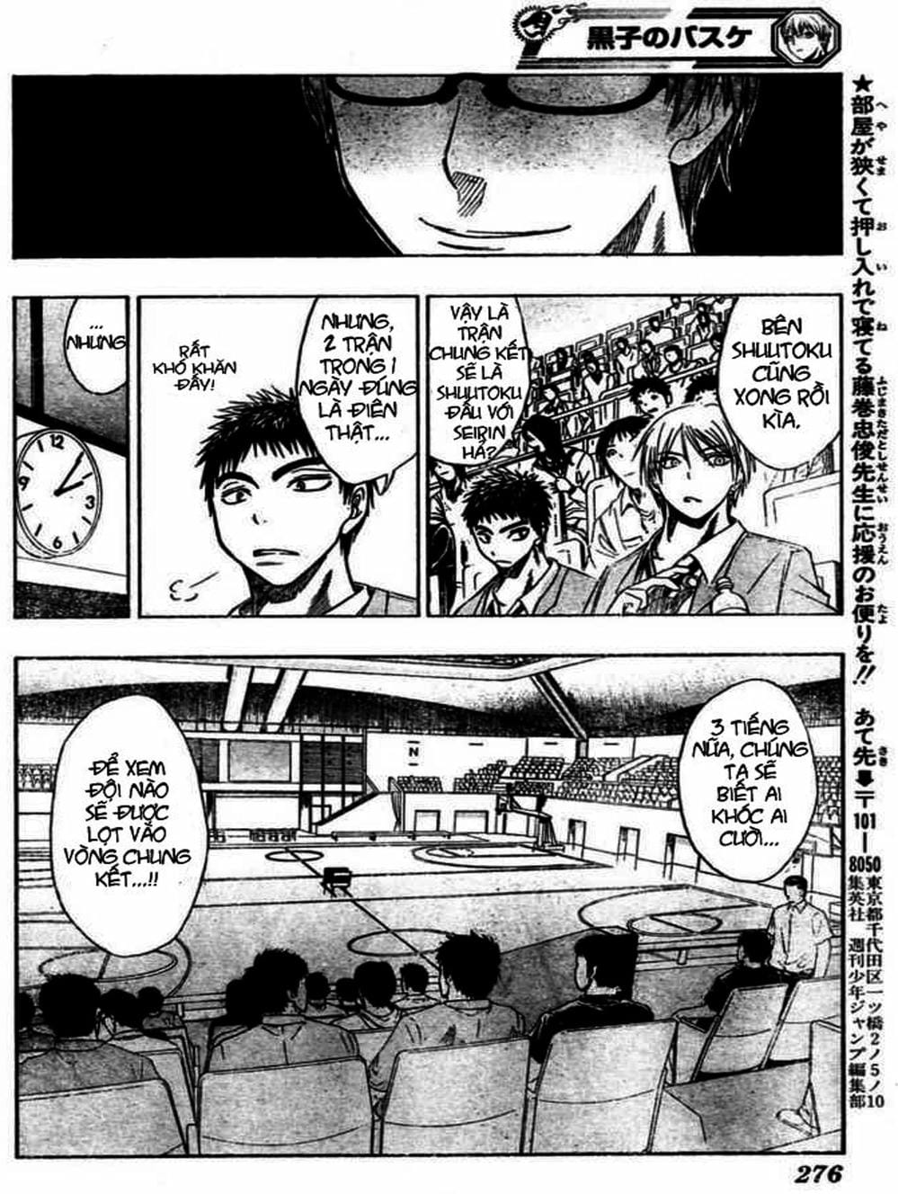 Truyện Tranh Vua Bóng Rổ - Kuroko’s Basketball trang 3