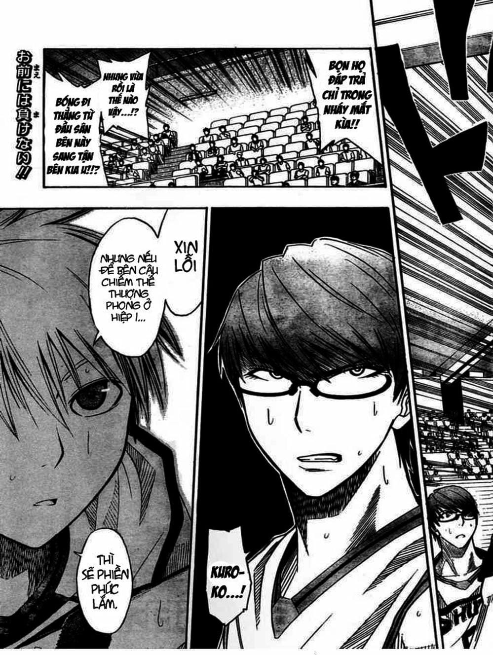 Truyện Tranh Vua Bóng Rổ - Kuroko’s Basketball trang 3