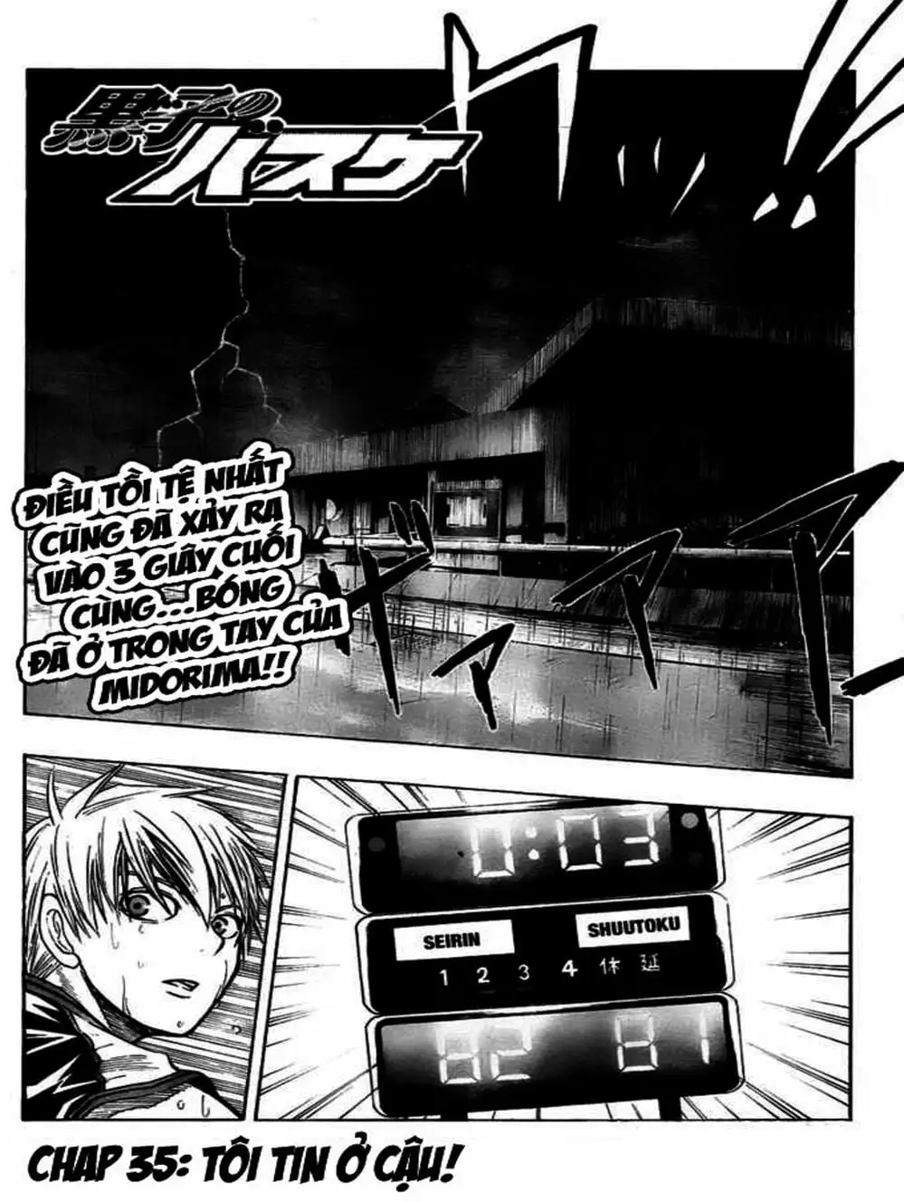 Truyện Tranh Vua Bóng Rổ - Kuroko’s Basketball trang 3