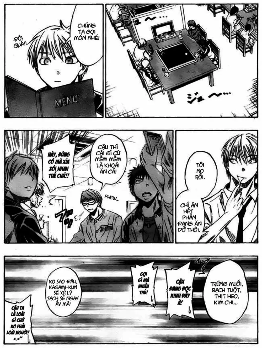 Truyện Tranh Vua Bóng Rổ - Kuroko’s Basketball trang 3