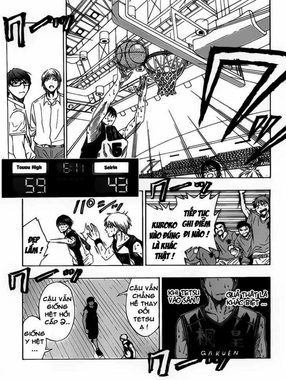 Truyện Tranh Vua Bóng Rổ - Kuroko’s Basketball trang 3