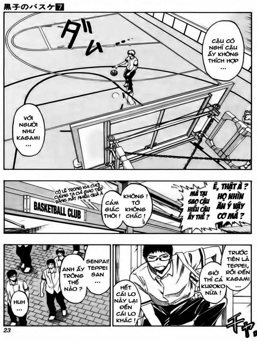Truyện Tranh Vua Bóng Rổ - Kuroko’s Basketball trang 3