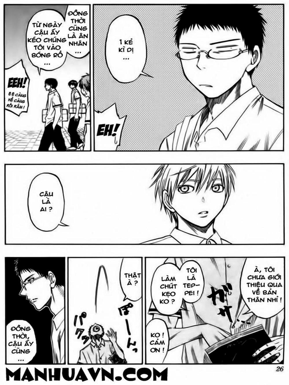 Truyện Tranh Vua Bóng Rổ - Kuroko’s Basketball trang 3