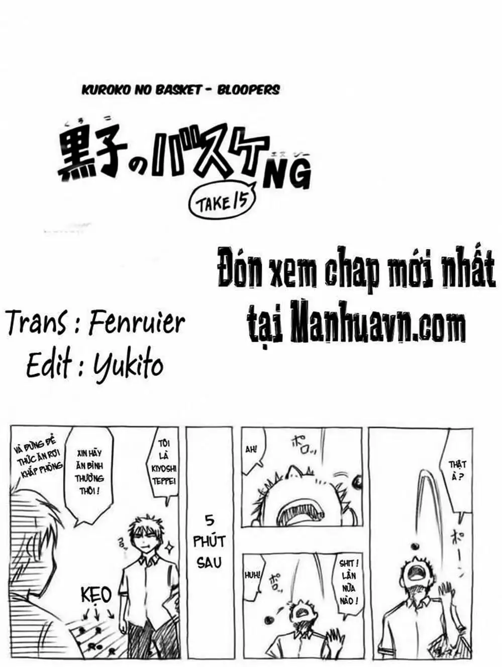 Truyện Tranh Vua Bóng Rổ - Kuroko’s Basketball trang 3