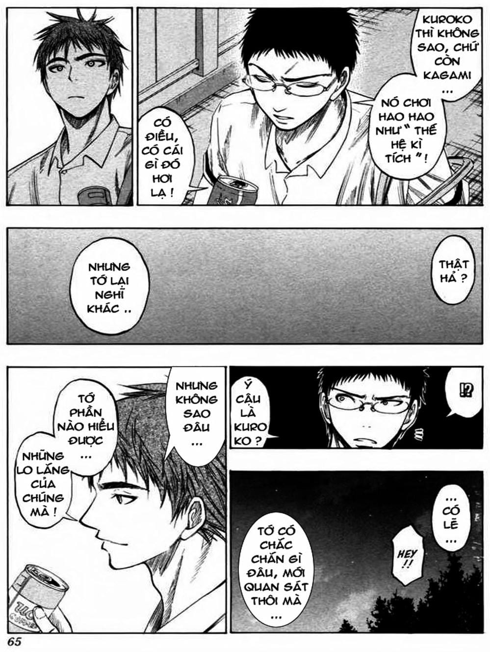 Truyện Tranh Vua Bóng Rổ - Kuroko’s Basketball trang 3