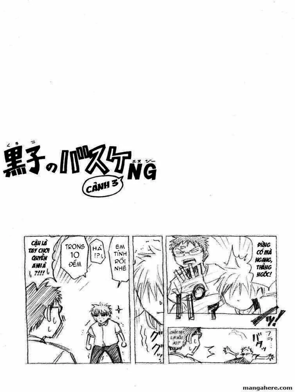 Truyện Tranh Vua Bóng Rổ - Kuroko’s Basketball trang 3